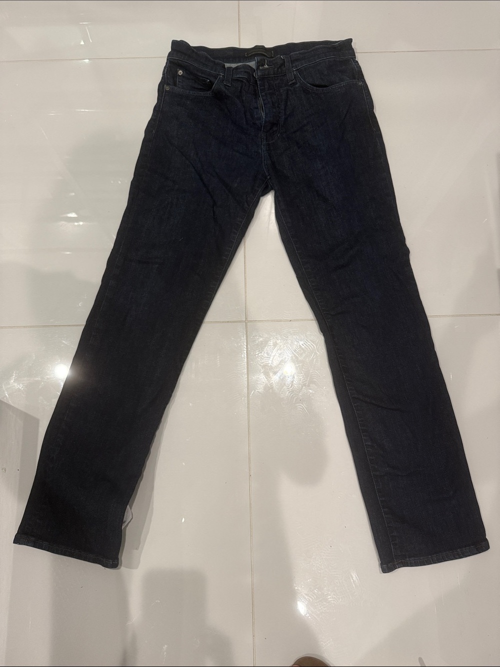 Joe's Jeans Men's Black Straight Leg Jeans